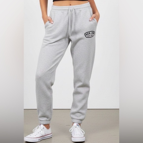 Ron Jon Pants - Ron Jon Surf Shop Gray Joggers Sweatpants with Drawstring Size XS